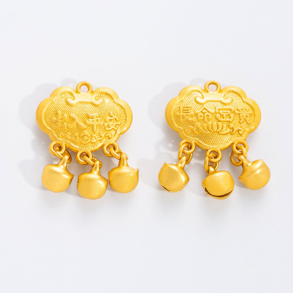 Ancient Dummy Pen Official Hat Pendant Gourd Peanut Persimmon Pendant DIY Pin Bracelet Red Rope Jewelry Pendant