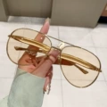 C5 bright gold frame champagne