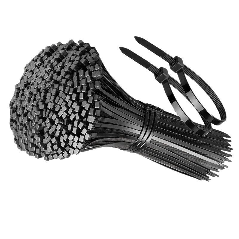 Wholesale Self-Locking Nylon Cable Ties Plastic Cable Ties Binding Straps Black and White