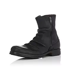 Retro Roman Boots for Men, Chelsea Boots with Side Zipper, Low-Cut, Artificial Pu, Winter Export Ready Stock Chelsea Boots for Men