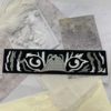 Long Strip Embroidered Velcro Seal Personality Badge DIY Sewing English Patch Cloth Sticker Outdoor Clothing Accessories