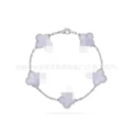 Turquoise purple bracelet
