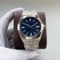 White steel blue plate
