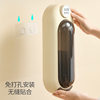 Chronograph Rotating Chopsticks Holder Wall-mounted Kitchen Dust-proof Tableware Box with Lid Drain Rack Chopsticks Storage Box