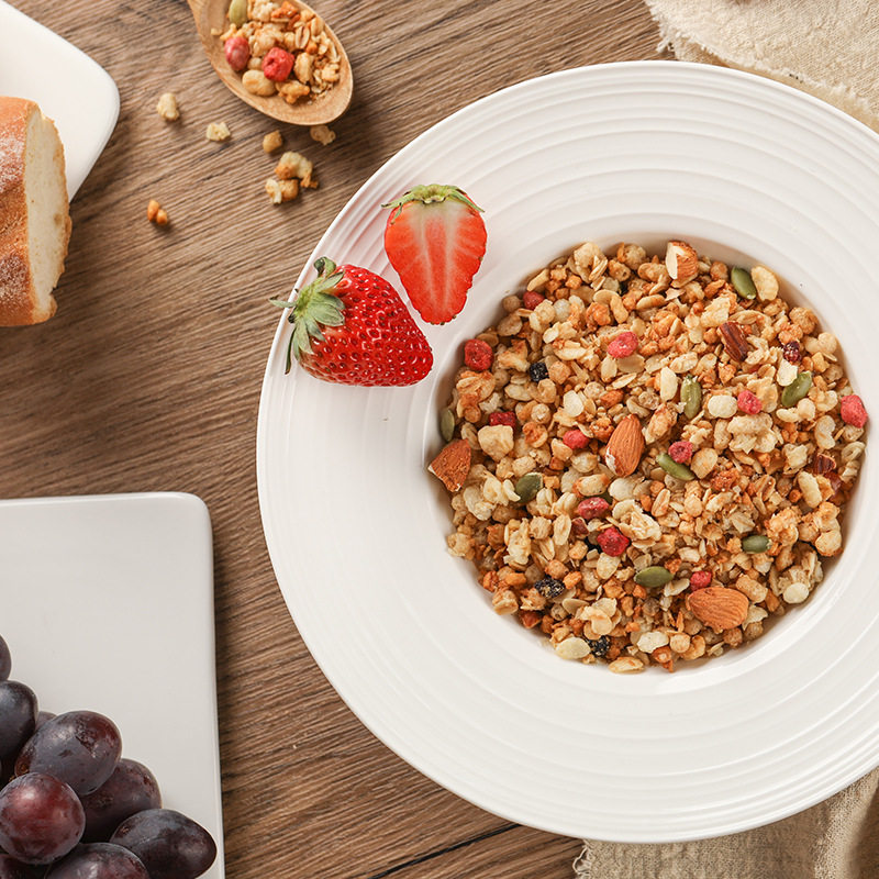 Japanese Calbee Fuguola Mixed Oatmeal Substitute Nutritious Instant Reduced Sugar Breakfast Wholesale