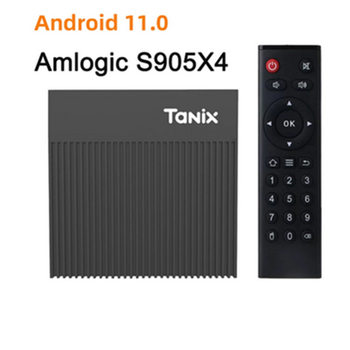 Tanix X4 Set-Top Box S905X4 Dual-Band Wifi Bluetooth 4G/32G Android 11 8K Hd