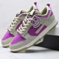 Green and purple panda