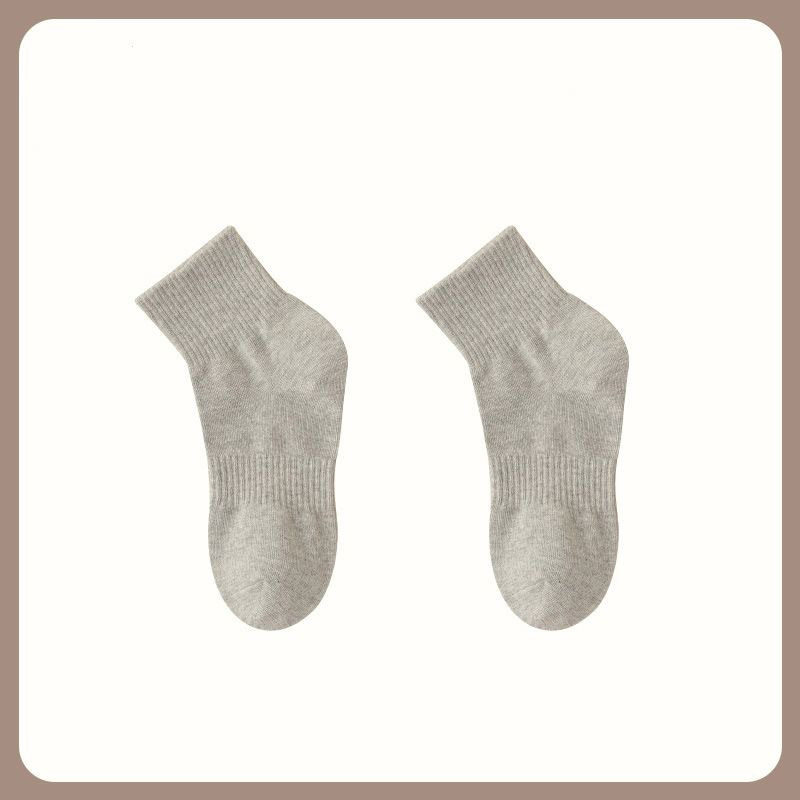 跨境诸暨运动袜透气女士白色船袜春夏季篮球长袜男士中筒袜子批发