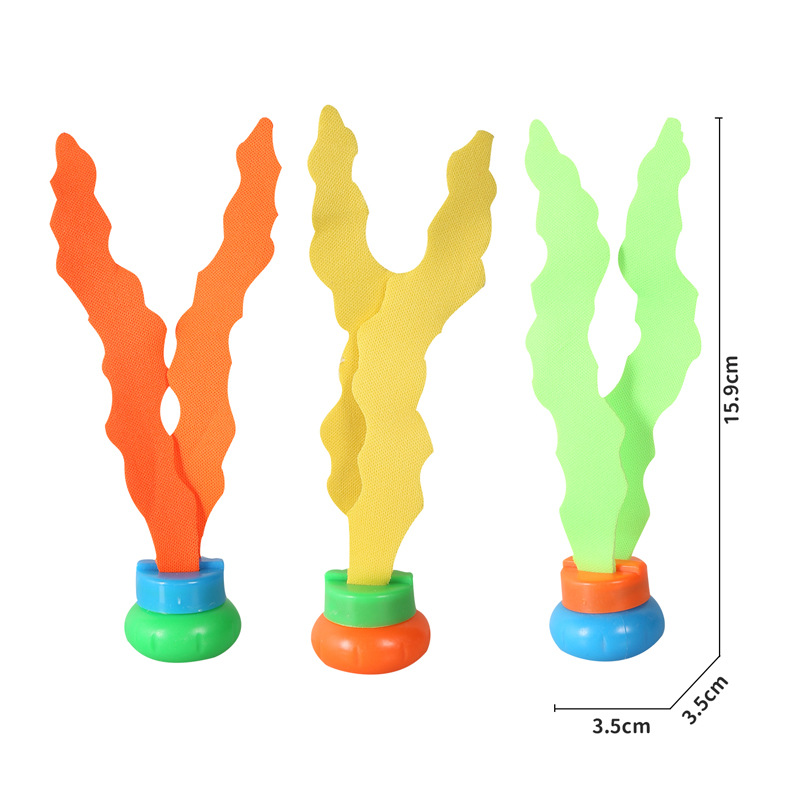 跨境亚马逊戏水潜水玩具儿童游泳池寻宝潜水鱼雷水环钻石套装玩具
