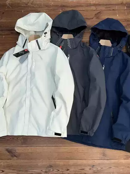 Outdoor unisex spring and autumn assault jacket for couples, single-layer waterproof, windproof, detachable cap sports jacket, ADM hair