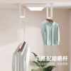 Fixed-Type Clothes Drying Rack for Home Balcony Ceiling-Mounted Clothes Rod, Indoor and Outdoor Wall-Mounted Windproof Clothes Hanging Rod