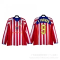 04-05 atletico madrid home long sleeve number 9