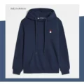 Navy blue hooded