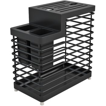 Multifunctional Kitchen Stainless Steel Chopstick Holder, Knife Rack, Cutting Board Rack, Household Storage Rack, Cutting Board and Knife Storage Wall Mount