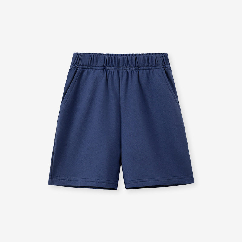 سراويل قصيرة اولاد لون واحد للصيف، سراويل أطفال قطنية مريحة، بيع بالجملة ملابس الأطفال