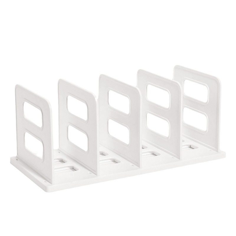 Deli/Deli Thickened Book Rack Reading Rack Book Holder Desktop Fixed Book Storage Artifact Desk Storage