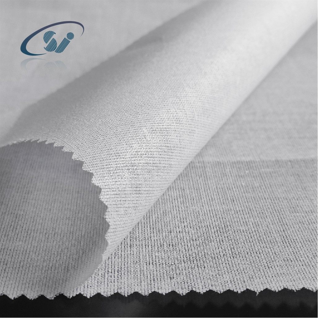 Sales Woven Adhesive Interlining Four-way Elastic One-way Elastic Warp Adhesive Interlining Simple Colorful Interlining Clothing Accessories