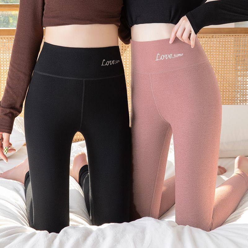 女德绒打底裤裤子保暖裤秋裤高腰高弹修身收腹自发热内穿外穿春秋
