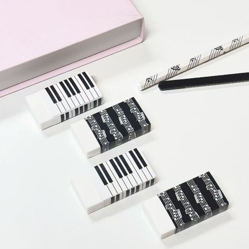 Music Piano Eraser Staff Keyboard Pattern Eraser
