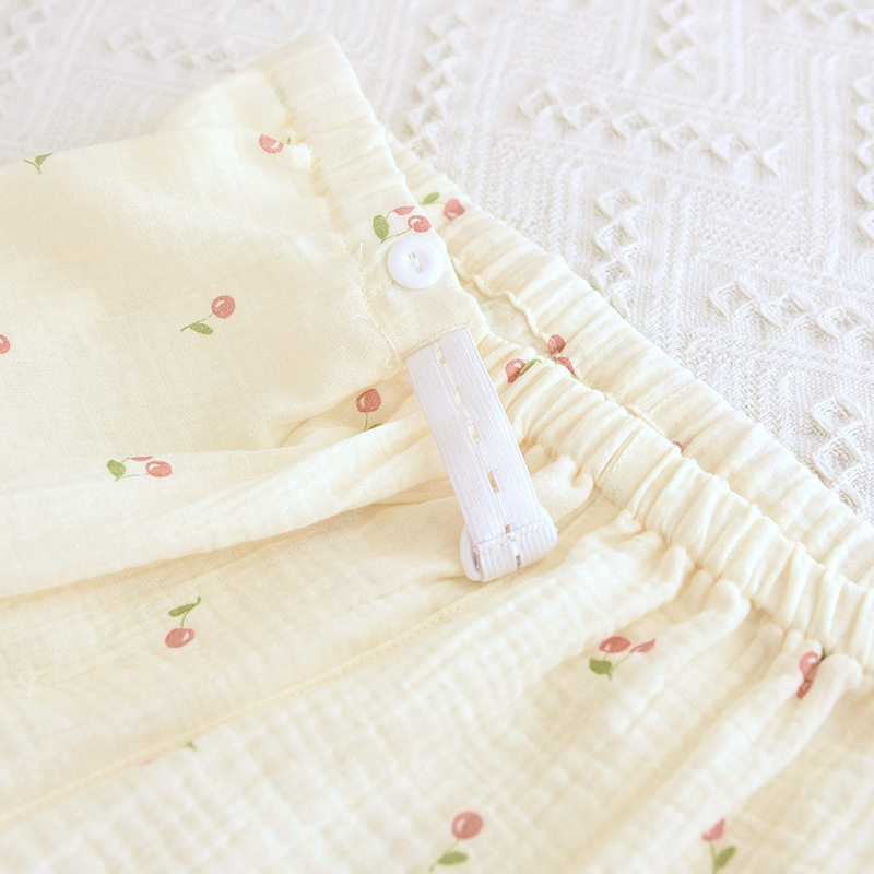 Monthly clothing four seasons postpartum cotton nursing pajamas long sleeve trousers pregnant women home clothing nursing suit factory wholesale