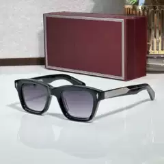 SONATA Cross border Retro Handmade Board Premium Sunglasses for Men and Women's Parties, Parties, Vacation Photography, Sunscreen Sunglasses