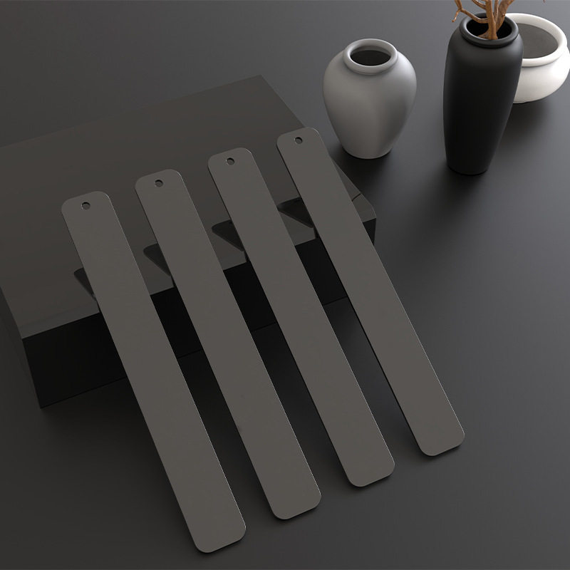 Wholesale Direct sale simple metal bookmark stainless steel brass laser lettering graduation Memorial School Enterprise gift