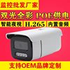 Hikvision Protocol 4 Million Poe Network Camera Outdoor Commercial High-Definition Monitoring Dual-Light Full-Color Night Vision Camera