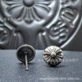 Cross flower earrings