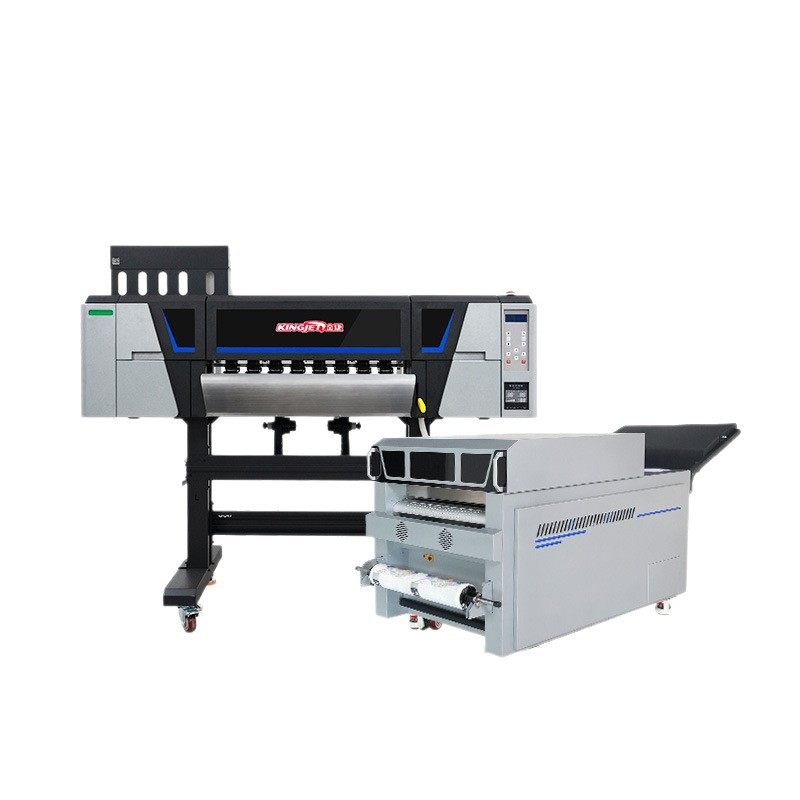 Guangzhou Dtf White Ink Heat Transfer Printer Clothing T-Shirt Digital Printing Machine White Ink Heat Transfer Machine Powder Shaking Machine Factory