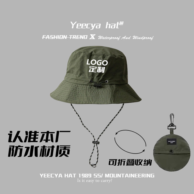 可定棒球帽渔夫帽防晒帽户外logo活动帽广告定来图印刷刺绣帽