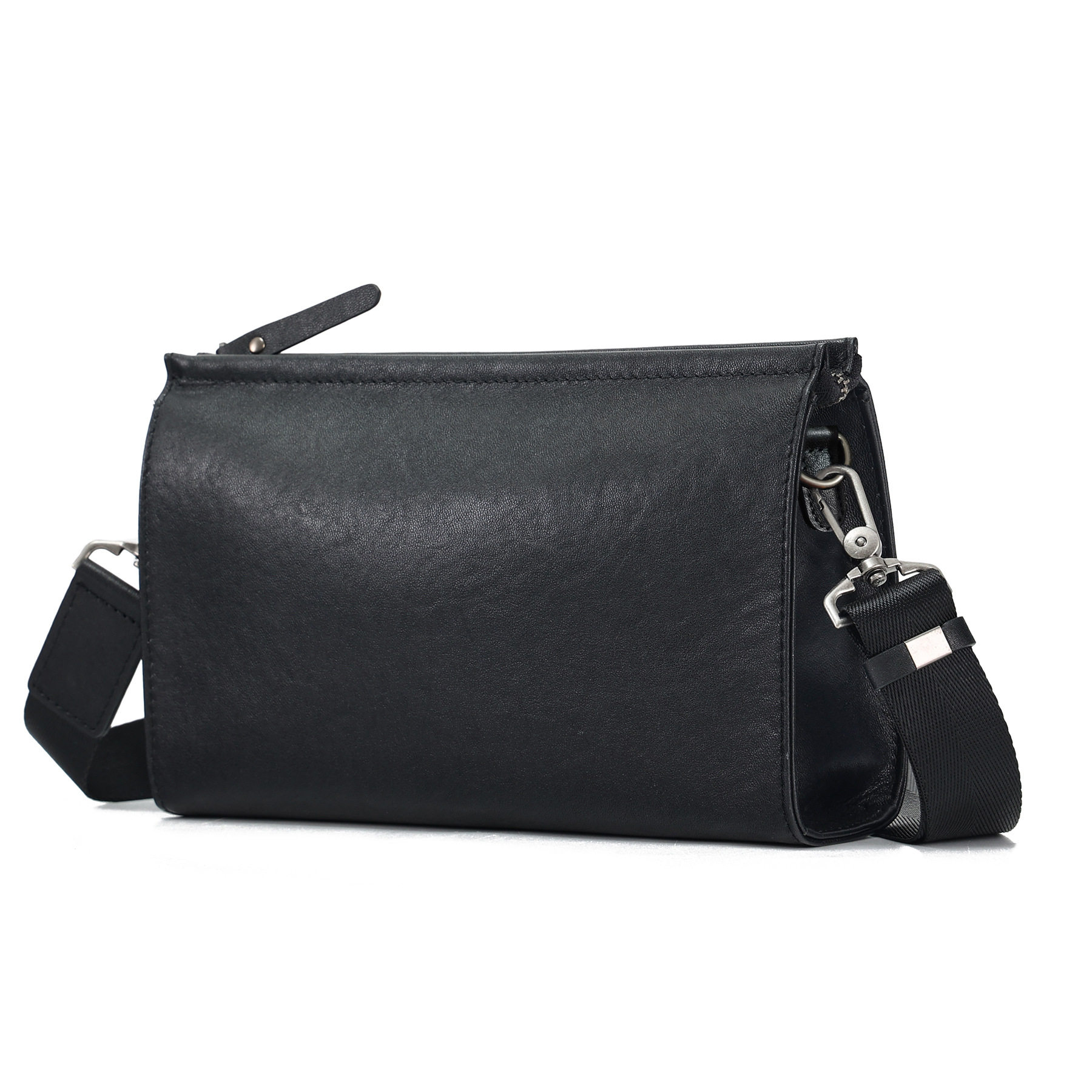 Cowhide Casual Trendy Brand Shoulder Bag Men's Bag Genuine Leather High-end Men's Crossbody Bag Multi-functional Business Clutch Bag