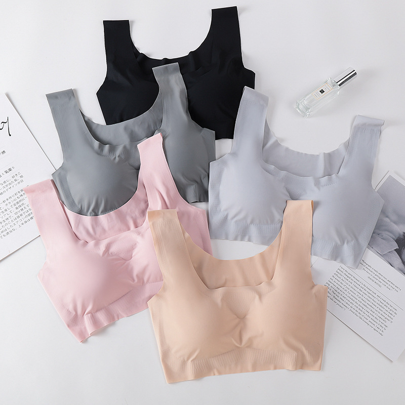 Japan Relieved Generation No Mark No Rims Sleeping Shockproof Yoga Large Code Motion Underwear Female Bra Vest  日本安心一代无痕无钢圈聚拢睡眠防震瑜伽大码运动内衣女文胸背心 Japan Relieved Generation No Mark No Rims Sleeping Shockproof Yoga Large Code Motion Underwear Female Bra Vest 