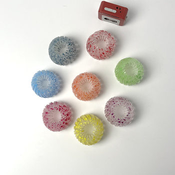 Korean Versatile Colorful Lazy Bird's Nest Hair Bun Maker Flower Bun Hair Clip for Women Elegant Ponytail Claw Hair Accessory