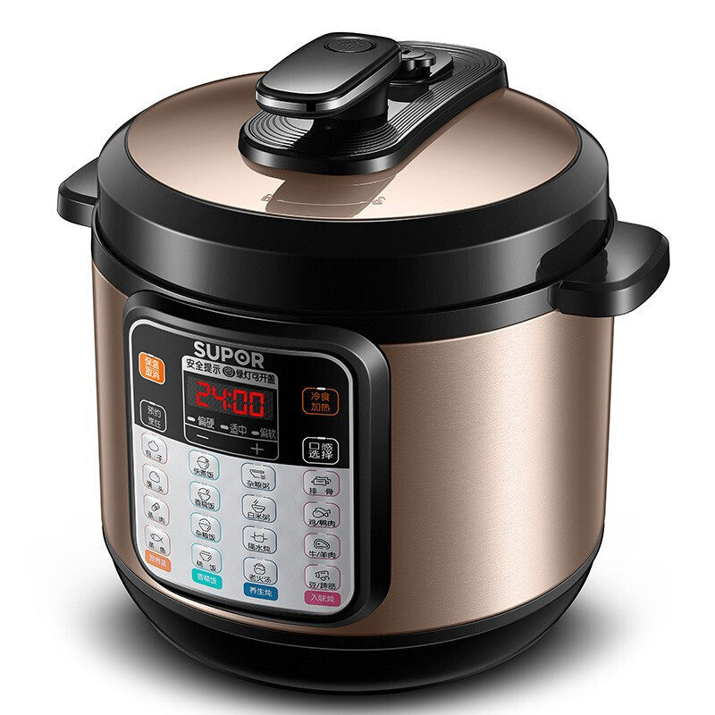 Supor Electric Pressure Cooker, High-Pressure Cooker for Home Use, 8L Large Capacity Rice Cooker, Intelligent Fully Automatic Rice Cooker