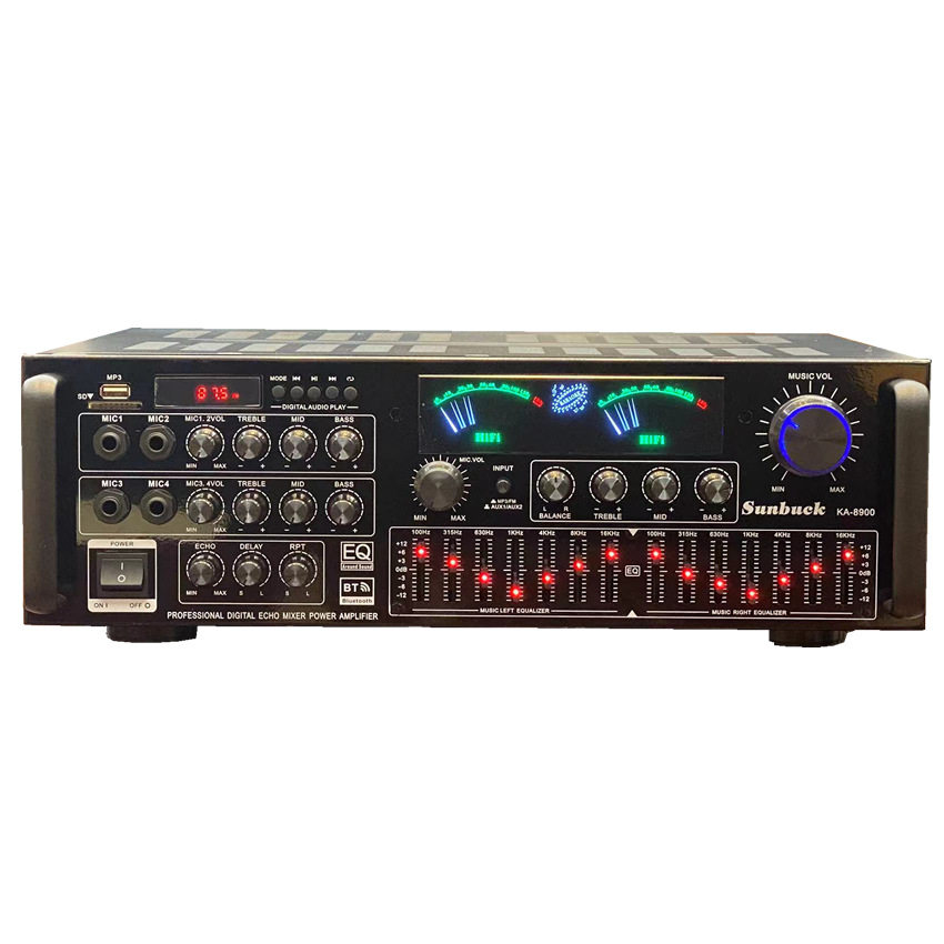 Shanshui Rated 500W High-Power Home Amplifier Five-Channel Amplifier High Karaoke Amplifier Built-In Bluetooth