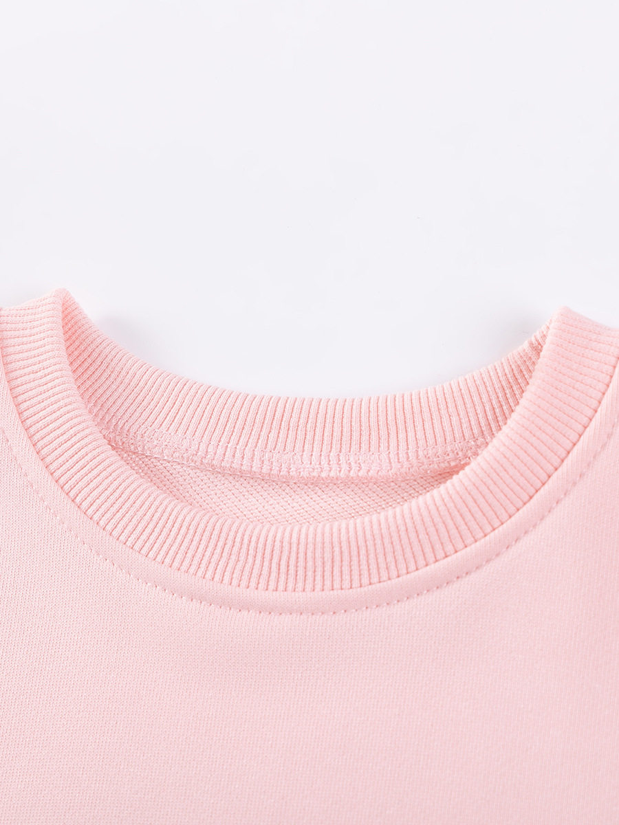 Girls' Cute Autumn Solid Color Dress from Source Factory, Kids' Dress