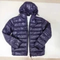 Goose lightweight down jacket navy blue