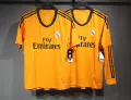Real madrid 2013-14 second away player version short sleeves