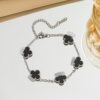 Cross-Border Four-Leaf Clover Bracelet, Light Luxury and High-End, Popular Women's Wholesale Jewelry Accessories, Novice Jewelry, Women's European and American Hand Jewelry