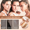 All English powder cake air cushion BB cream 2 in 1 light flawless foundation SADOER cross-border foreign trade factory direct sales