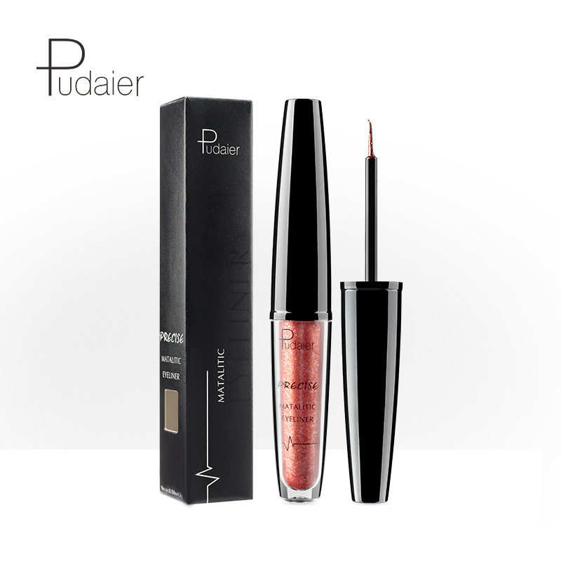 Cross border Pudaier pearl liquid eyeliner color eyeliner pen eyeliner pen waterproof wholesale eye shadow eyeliner pen