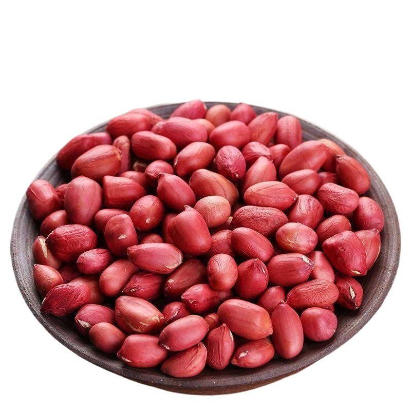 Yunnan Red-Skinned Peanuts, Fresh Farm-Produced Small Four-Grain Raw Peanuts, Red-Skinned Peanuts, Wholesale Price