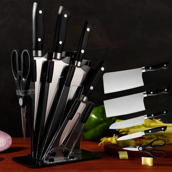 In stock stainless steel kitchen knife bone knife fruit knife wholesale 6-piece Yangjiang gift knife suit full set
