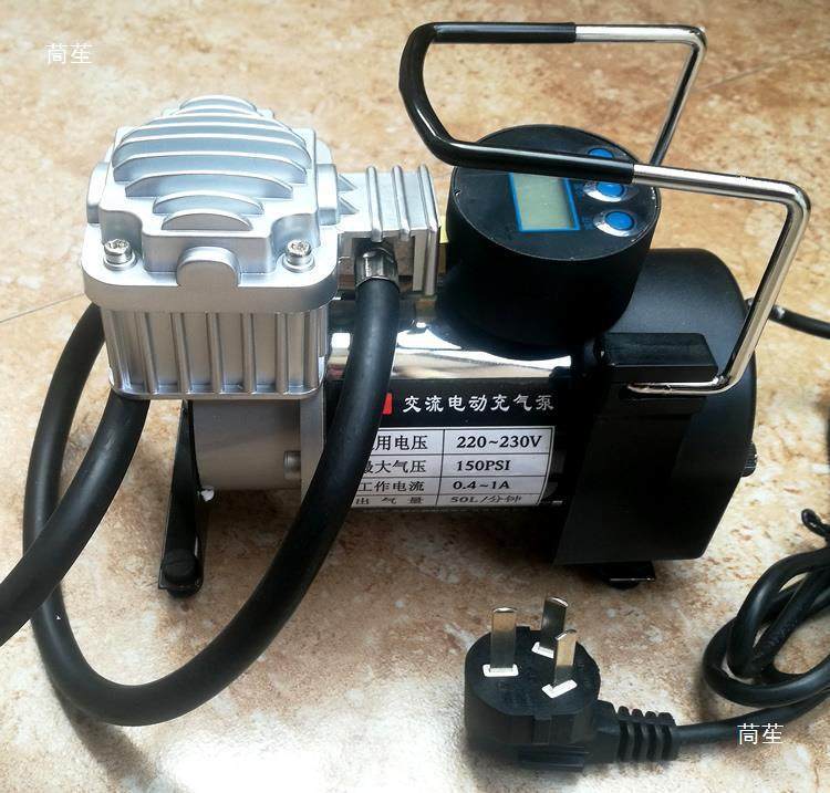 220V Car Air Pump Household Ac Electric Tire Inflator Bubble Column Basketball Football Bubble Bag Air Bag