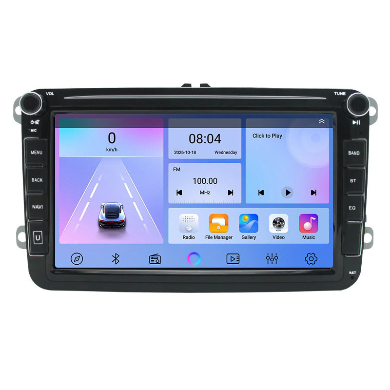 Suitable for Volkswagen Universal Car Navigation System Large Screen Reversing Image Dvd Navigation Central Control Screen Display