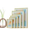 Aluminum Alloy Picture Frames for Framing Decorative Paintings, 5-Inch, 6-Inch, 7-Inch, 8inch 10inch A4A3, Manufacturer Wholesale