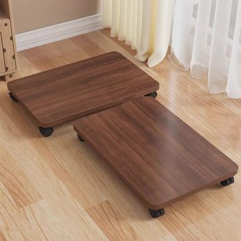 Movable Storage Box Base Office Under-Desk Printer Organizer Box Universal Wheel Bracket with Pulley Storage Rack