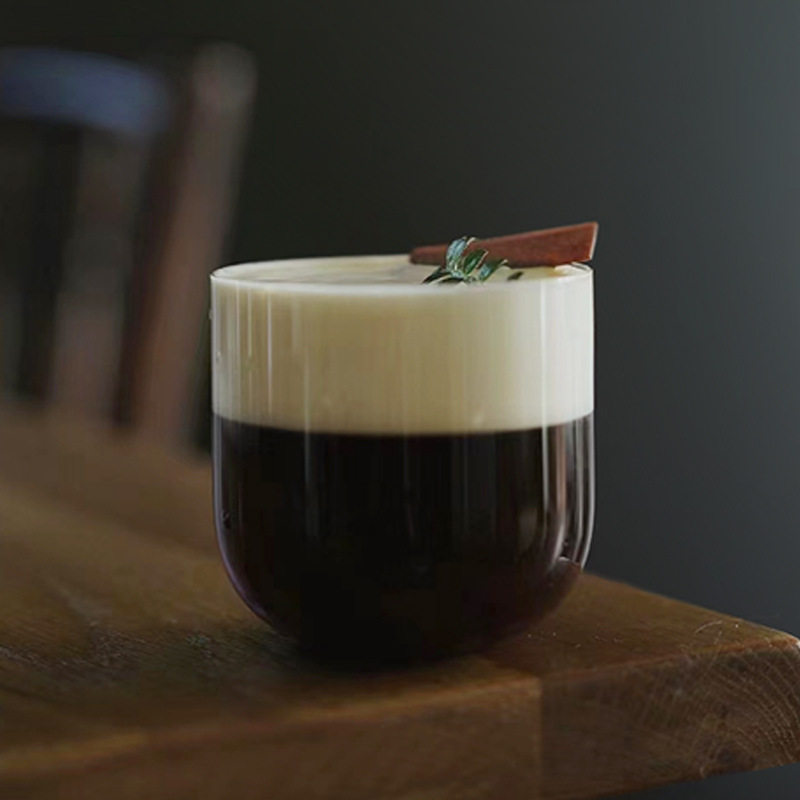 DWF01 Crystal Glass Classical Cup Whiskey Ice Ball Cup Japanese Wide Mouth Cocktail Cup Mixing Cup Foreign Wine Cup