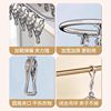 Sock Drying Rack for Home Balcony, Seamless Multifunctional Hanger for Underwear, Stainless Steel Windproof Sock Drying Tool