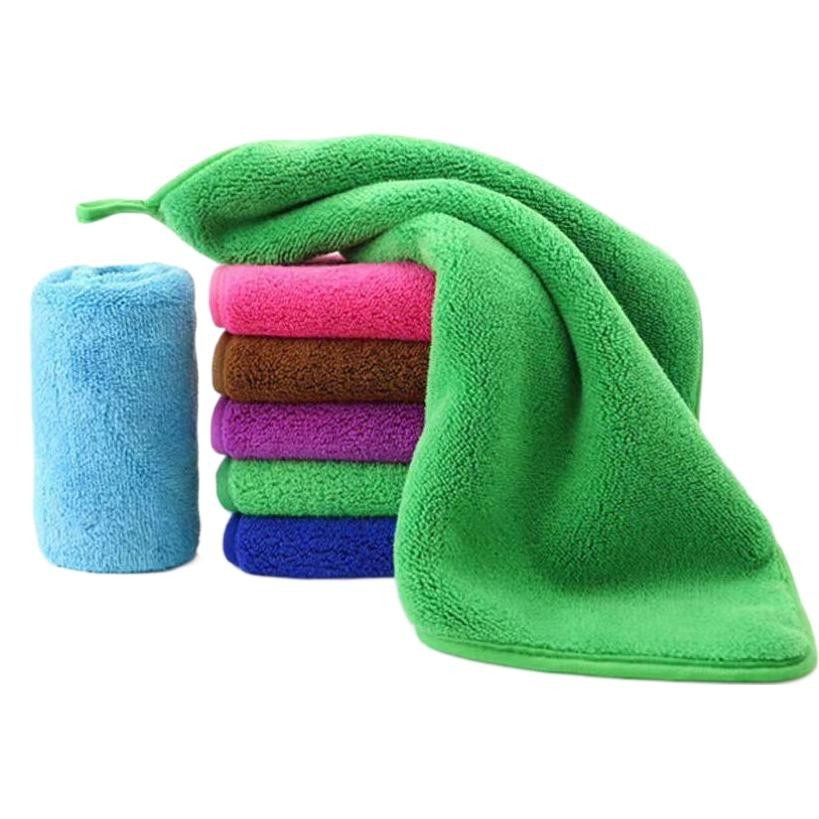 Housekeeping Cleaning Car Wipes Composite Coral Velvet Rags to Wipe the Floor Kitchen Housework Absorbent Cleaning Towels